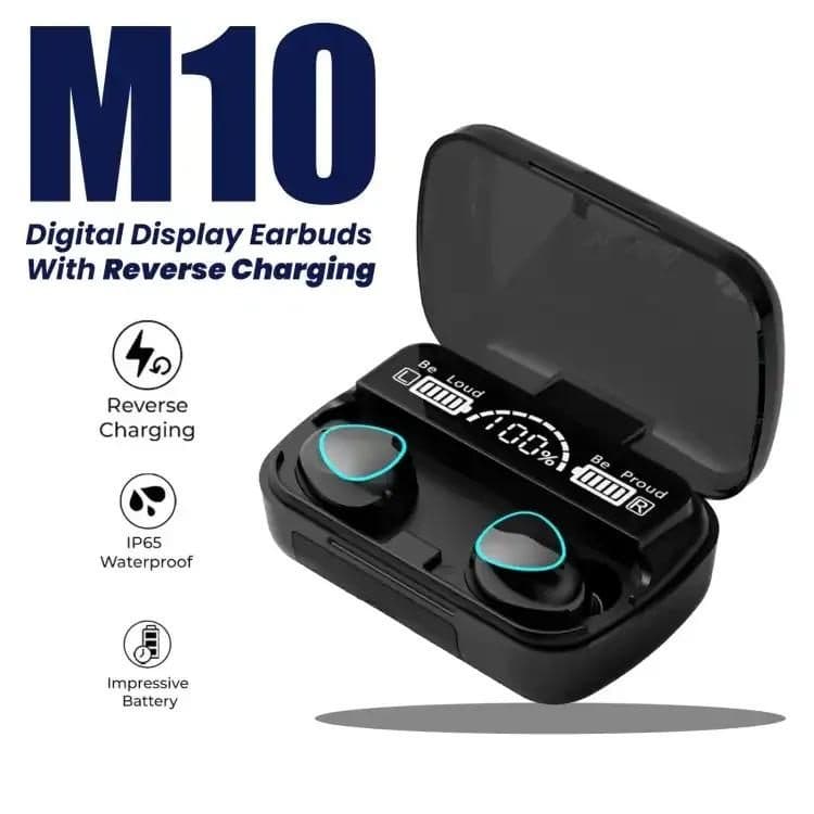 M10 wireless earbuds thumbnail 3