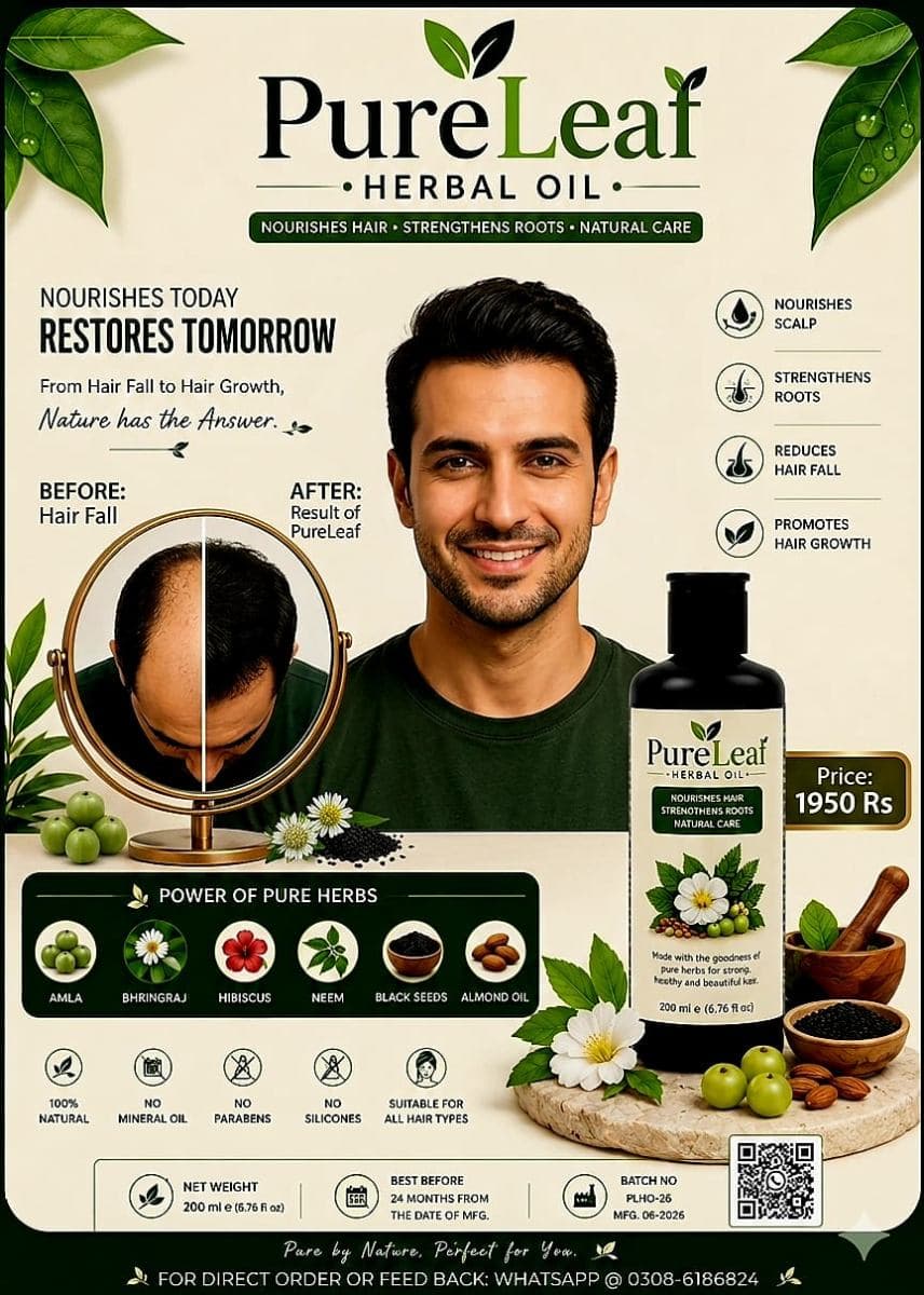 PURELEAF HERBAL HAIR OIL thumbnail 2