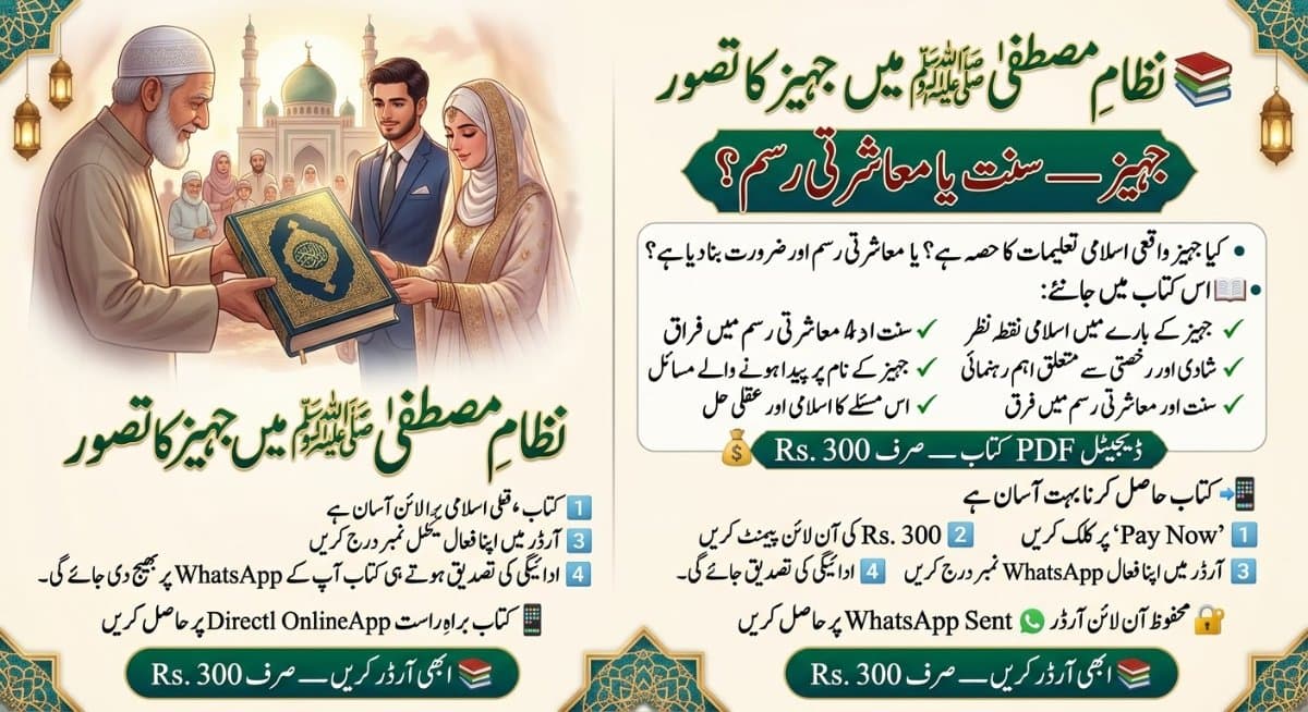 نظامِ مصطفیٰ ﷺ میں جہیز کا تصور thumbnail 2